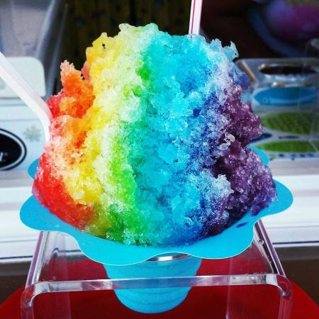Rainbow Shaved Ice
